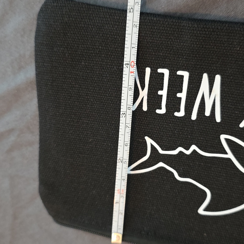 Shark Week Canvas Pouch - Picture 4 of 4
